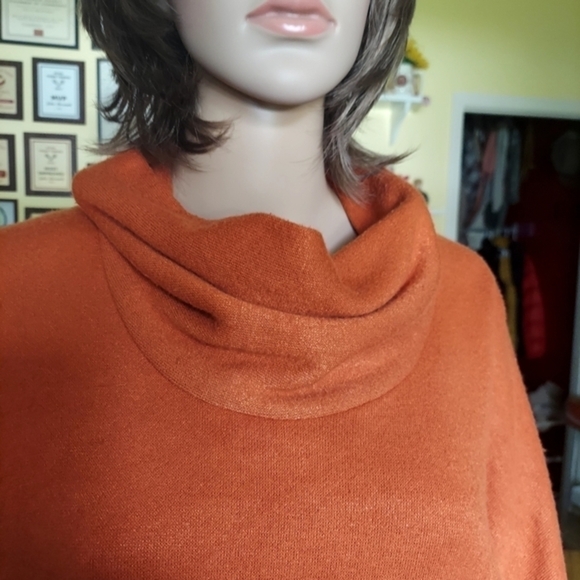 Boho Chic Cowl Neck Oversized Sweater - Picture 4 of 14